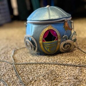 Disney Blue and Silver Carriage Bag for Kids